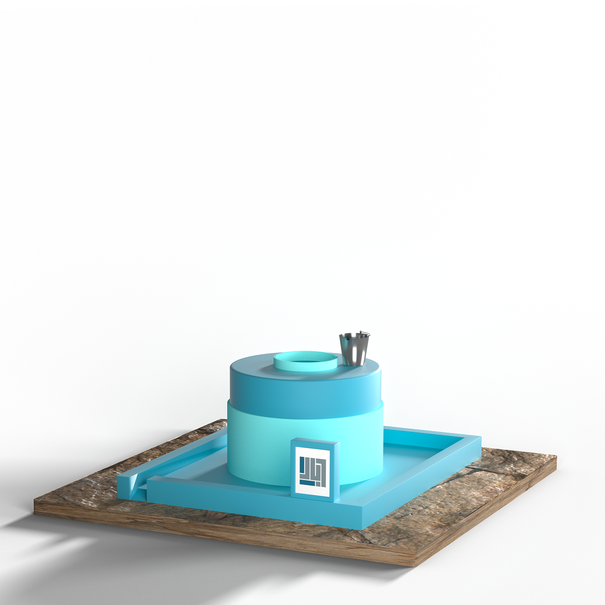 Surface Well with a Bucket